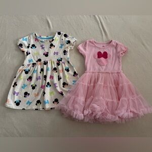 Disney Minnie Mouse Patterned Shirt with Multicolor Bows